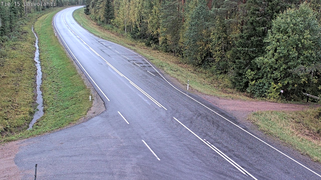 Kelikamerat Kuva Tie 15 Laivolahti, Mäntyharju, Etelä-Savo