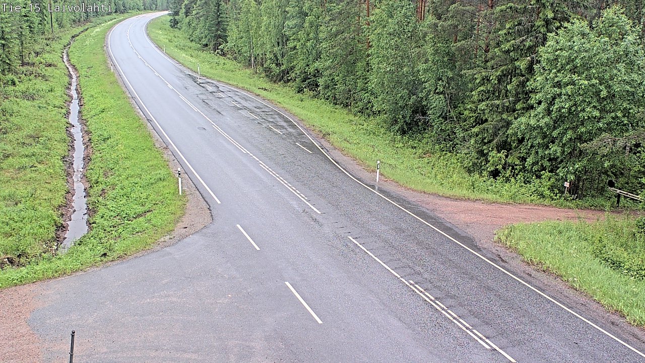 Kelikamerat Kuva Tie 15 Laivolahti, Mäntyharju, Etelä-Savo