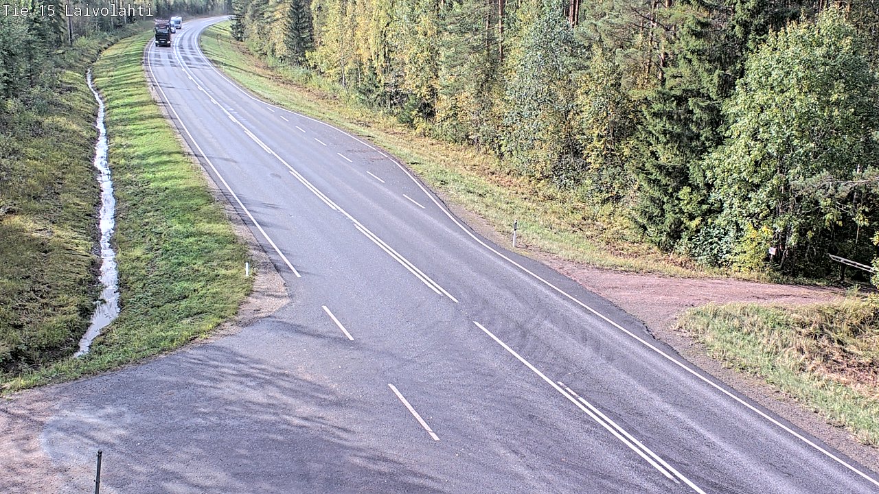 Weather Camera Image Road 15 Laivolahti, Mäntyharju, Etelä-Savo