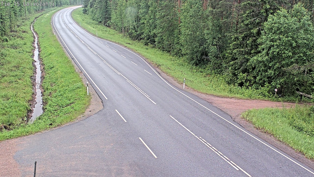 Kelikamerat Kuva Tie 15 Laivolahti, Mäntyharju, Etelä-Savo