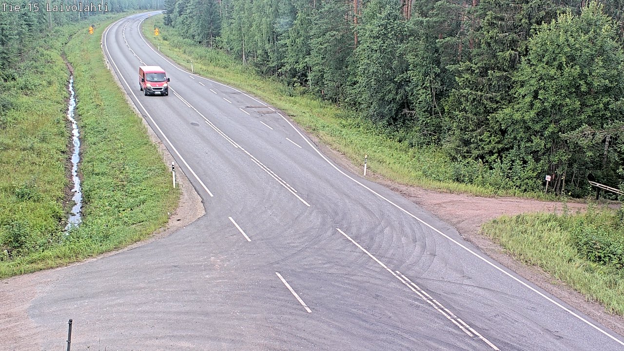 Kelikamerat Kuva Tie 15 Laivolahti, Mäntyharju, Etelä-Savo