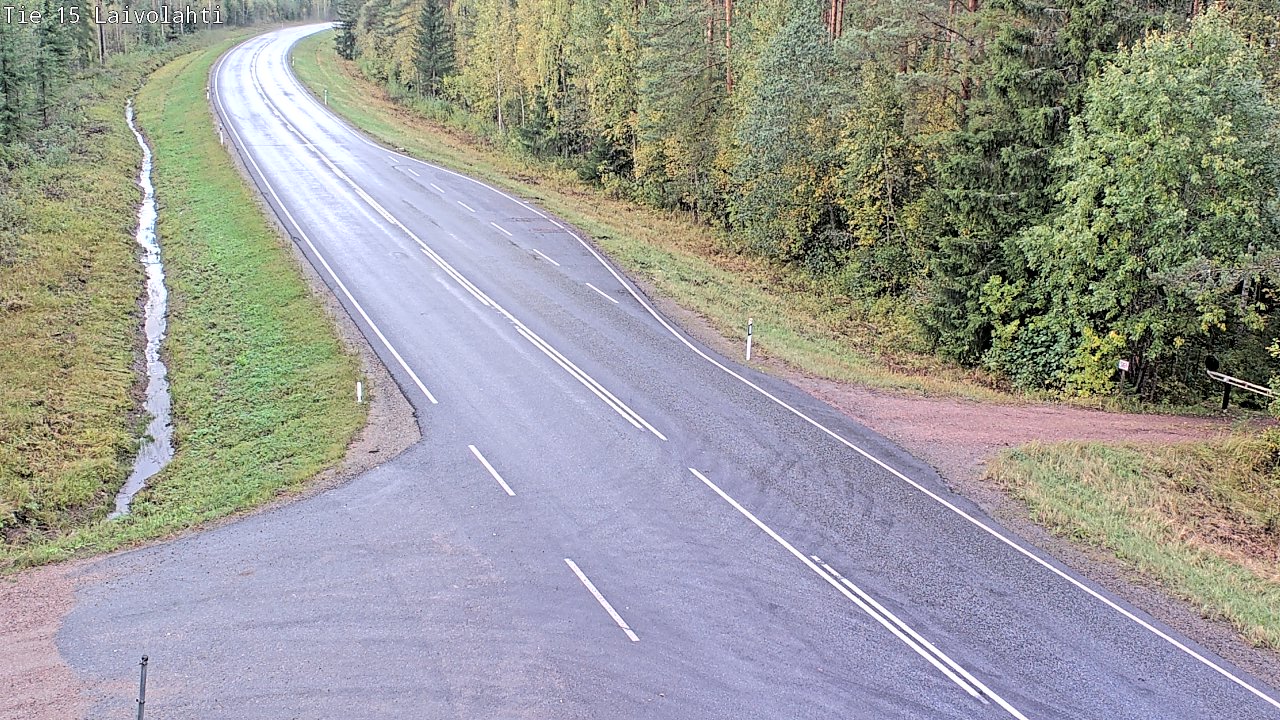 Kelikamerat Kuva Tie 15 Laivolahti, Mäntyharju, Etelä-Savo
