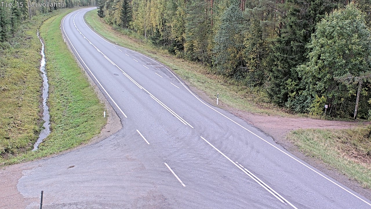 Kelikamerat Kuva Tie 15 Laivolahti, Mäntyharju, Etelä-Savo