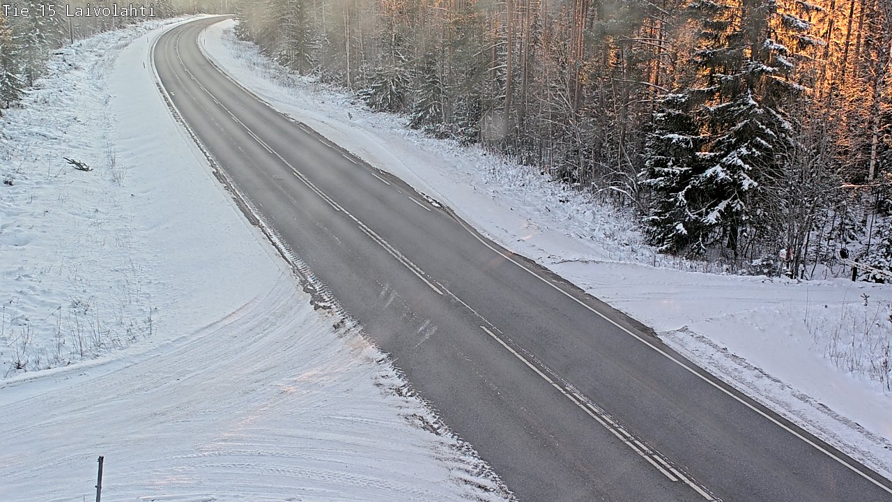 Kelikamerat Kuva Tie 15 Laivolahti, Mäntyharju, Etelä-Savo