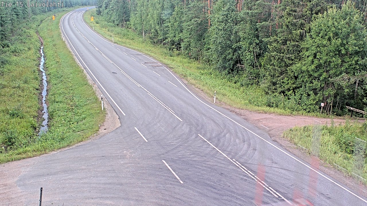 Kelikamerat Kuva Tie 15 Laivolahti, Mäntyharju, Etelä-Savo