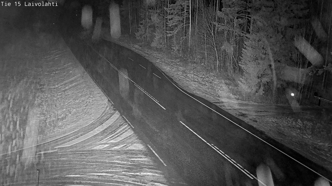 Weather Camera Image Väg 15 Laivolahti, Mäntyharju, Etelä-Savo