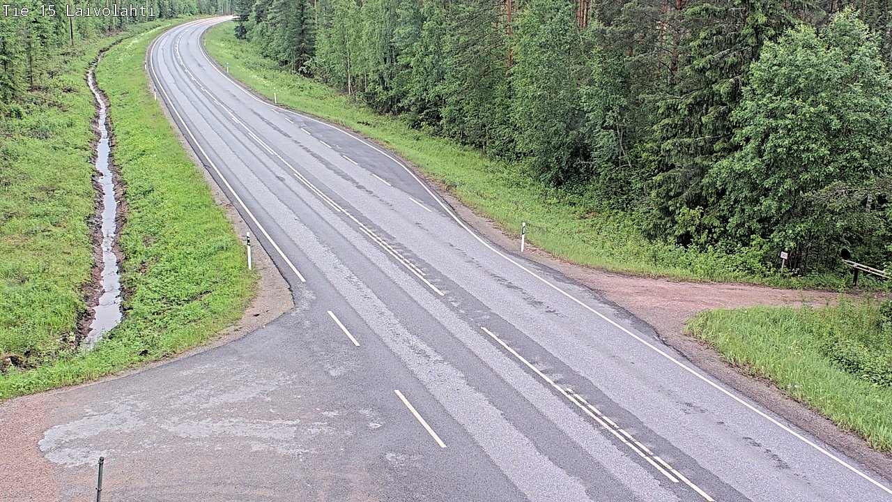 Kelikamerat Kuva Tie 15 Laivolahti, Mäntyharju, Etelä-Savo