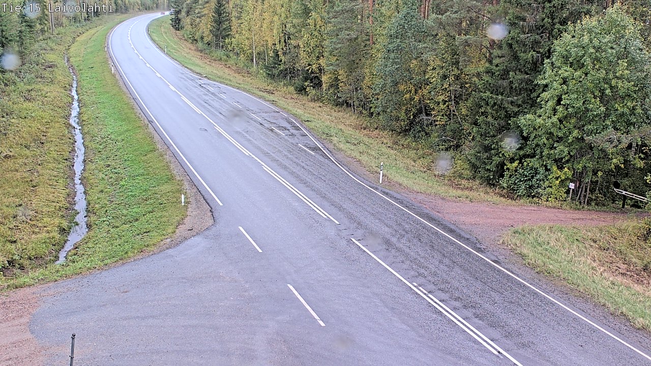 Kelikamerat Kuva Tie 15 Laivolahti, Mäntyharju, Etelä-Savo