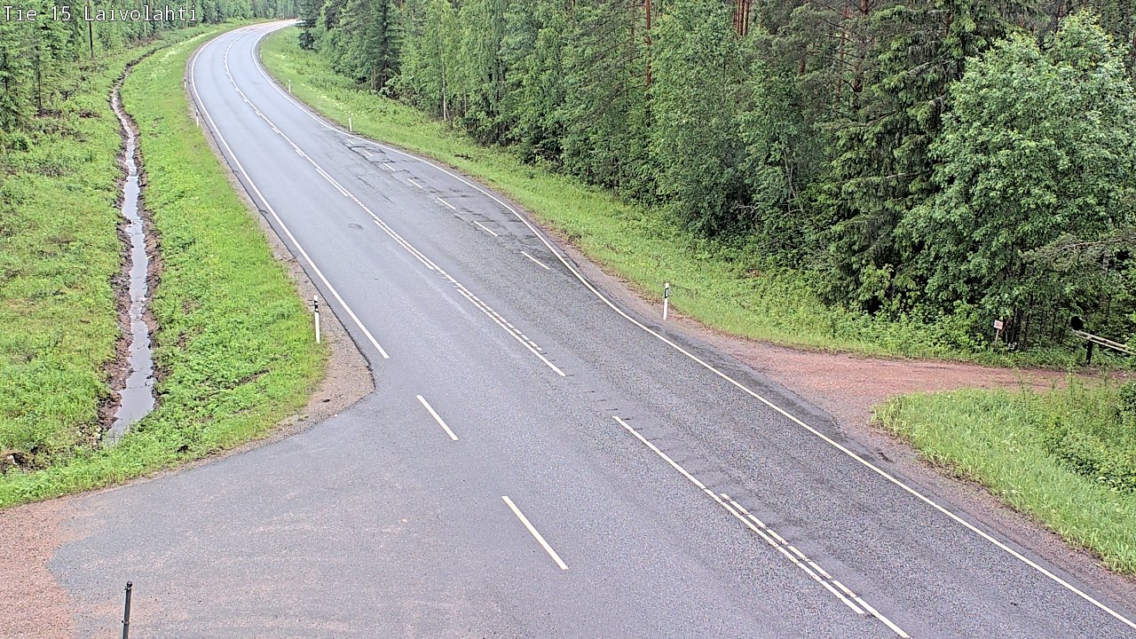 Kelikamerat Kuva Tie 15 Laivolahti, Mäntyharju, Etelä-Savo