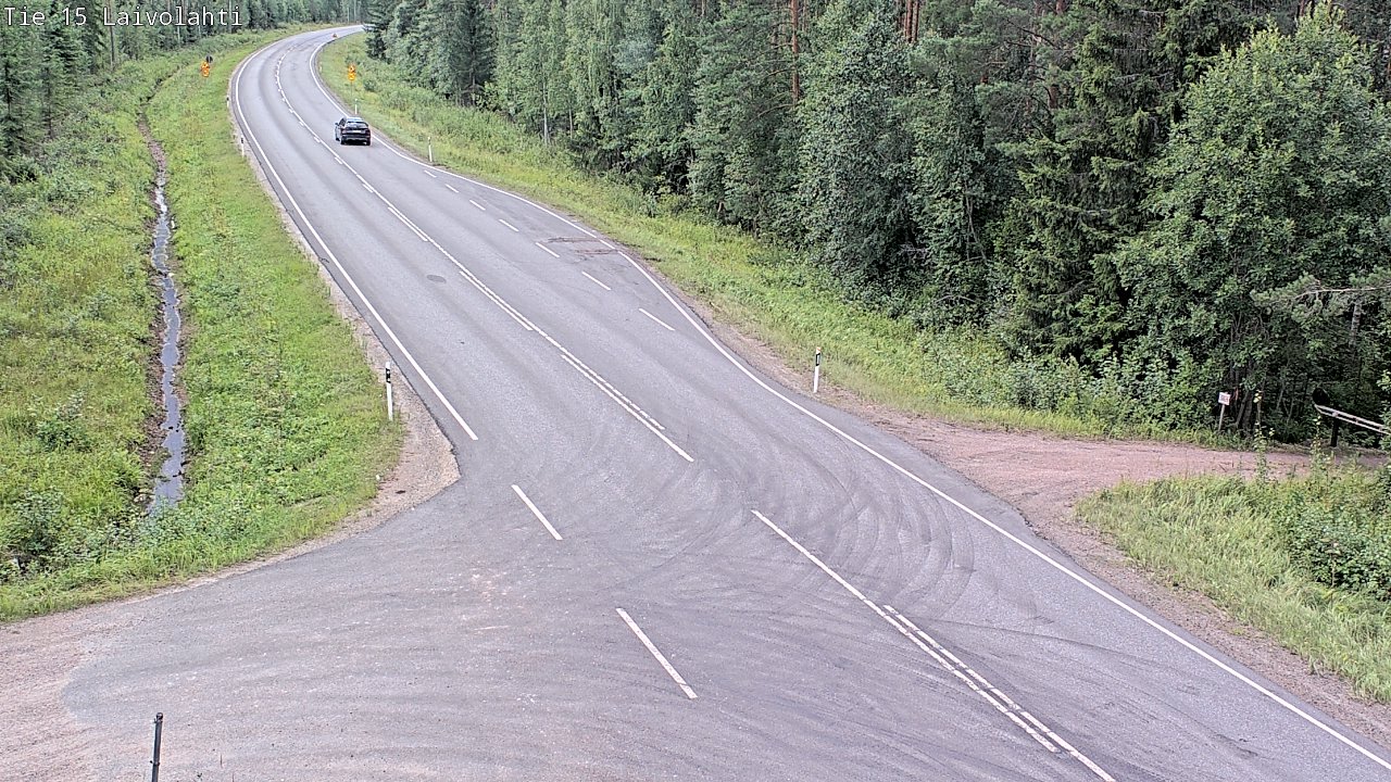 Kelikamerat Kuva Tie 15 Laivolahti, Mäntyharju, Etelä-Savo