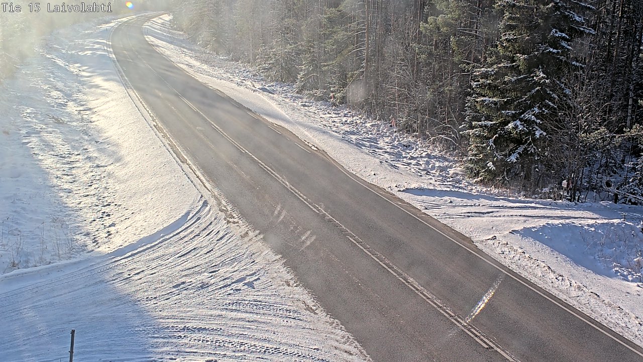 Kelikamerat Kuva Tie 15 Laivolahti, Mäntyharju, Etelä-Savo