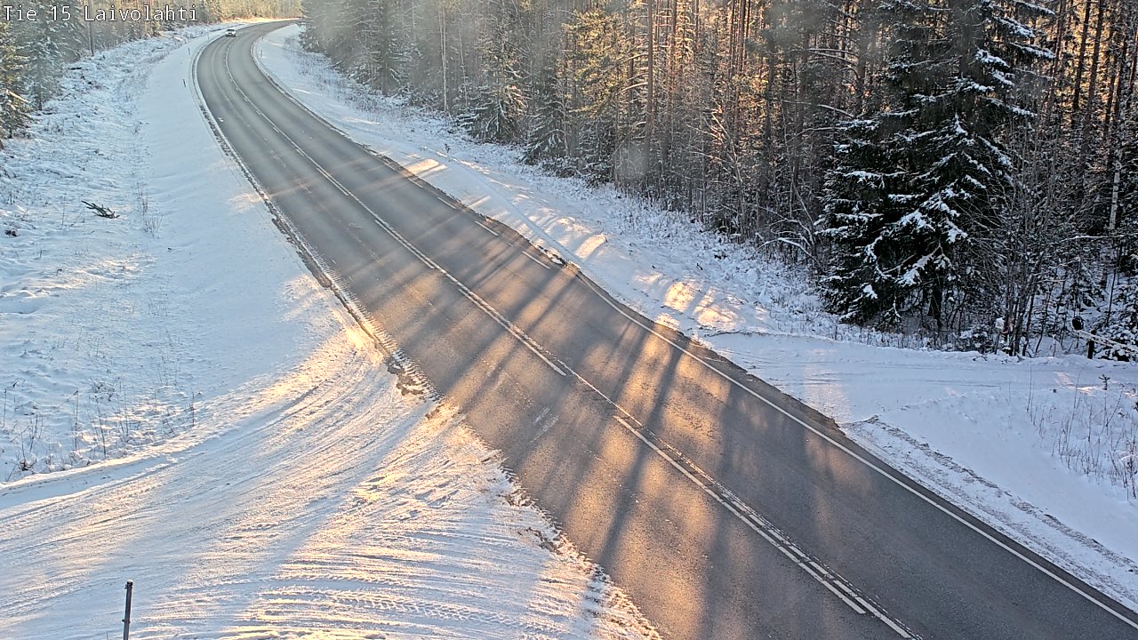 Kelikamerat Kuva Tie 15 Laivolahti, Mäntyharju, Etelä-Savo