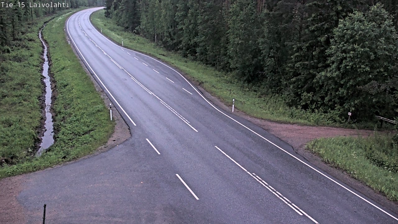 Kelikamerat Kuva Tie 15 Laivolahti, Mäntyharju, Etelä-Savo