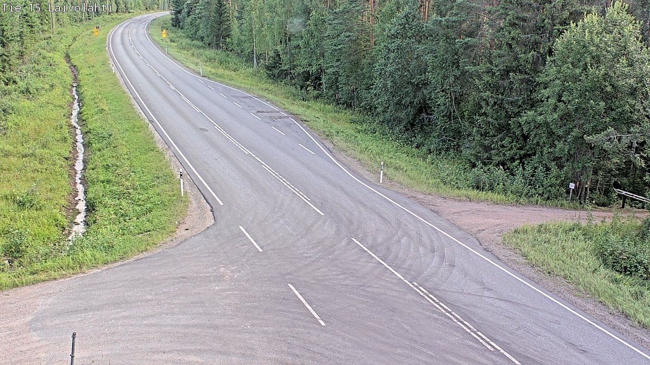 Kelikamerat Kuva Tie 15 Laivolahti, Mäntyharju, Etelä-Savo