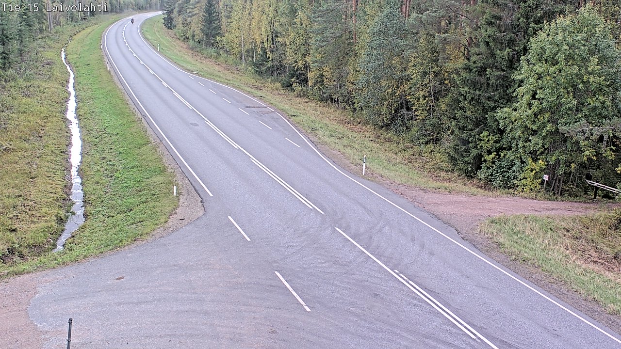 Weather Camera Image Road 15 Laivolahti, Mäntyharju, Etelä-Savo