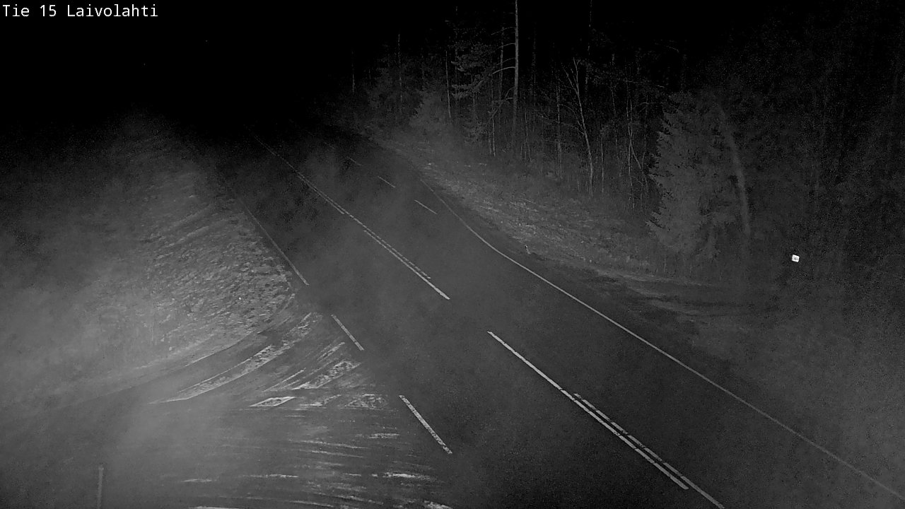 Weather Camera Image Väg 15 Laivolahti, Mäntyharju, Etelä-Savo