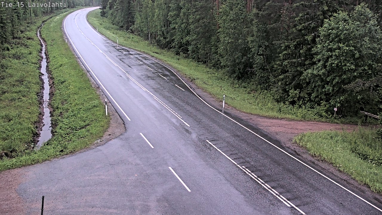 Kelikamerat Kuva Tie 15 Laivolahti, Mäntyharju, Etelä-Savo