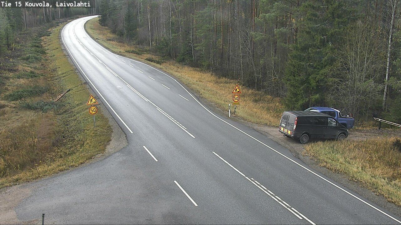 Kelikamerat Kuva Tie 15 Laivolahti, Mäntyharju, Etelä-Savo