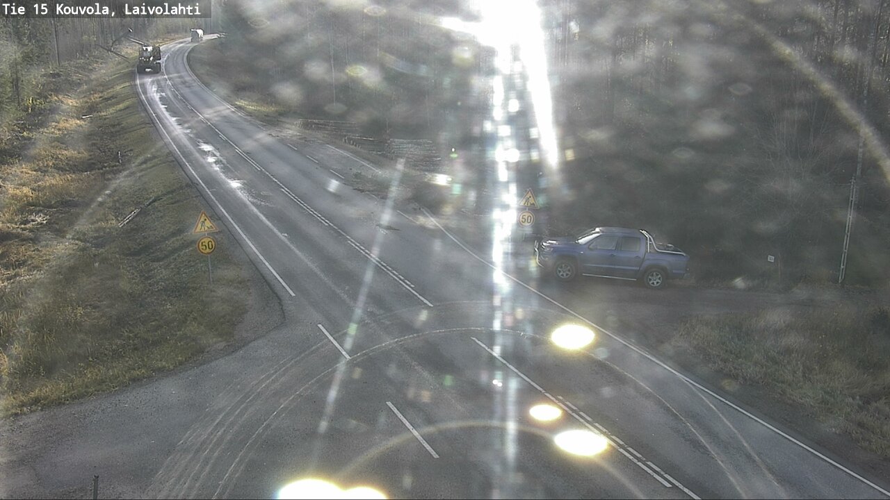 Kelikamerat Kuva Tie 15 Laivolahti, Mäntyharju, Etelä-Savo