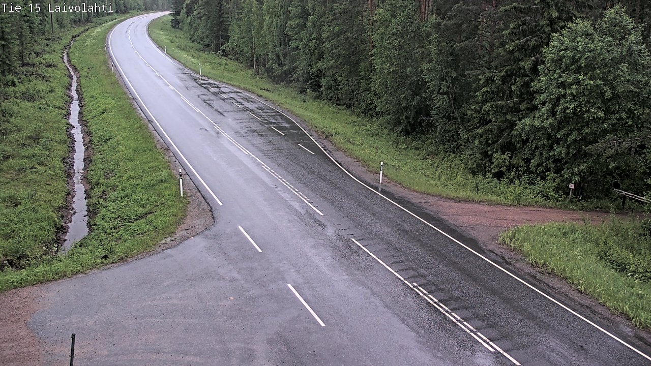 Kelikamerat Kuva Tie 15 Laivolahti, Mäntyharju, Etelä-Savo