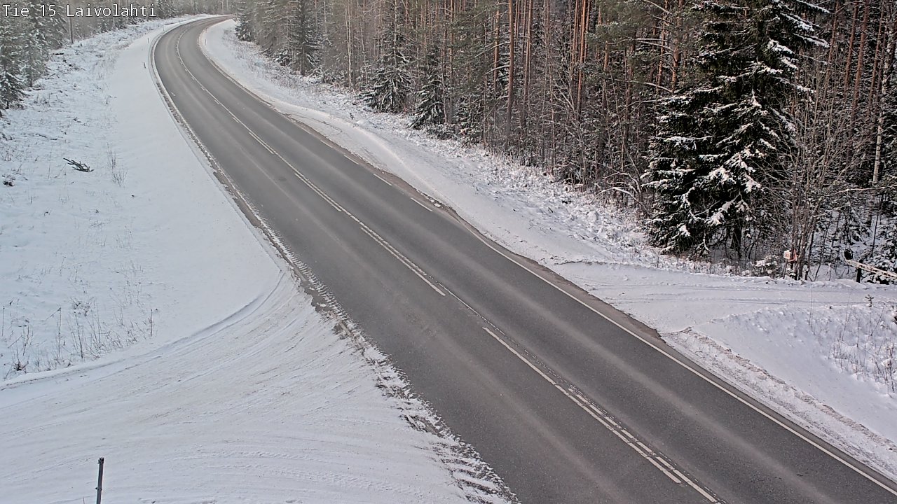 Kelikamerat Kuva Tie 15 Laivolahti, Mäntyharju, Etelä-Savo