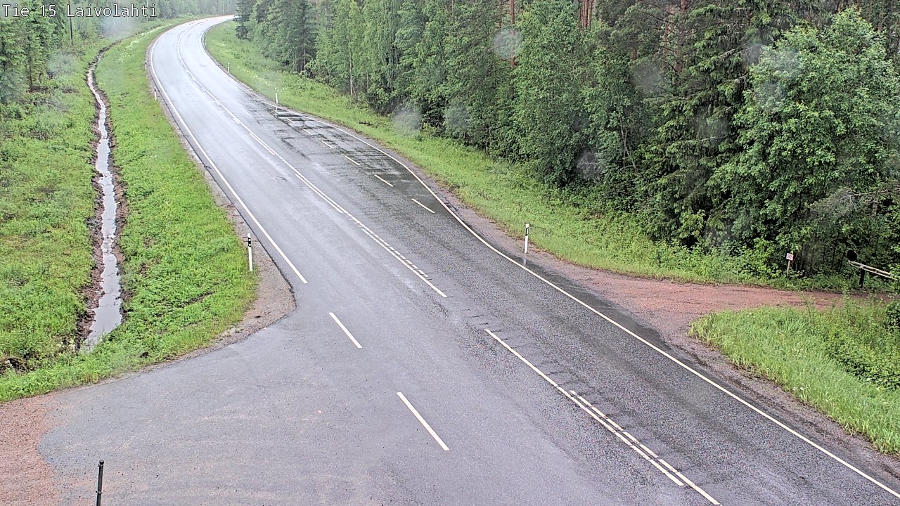 Kelikamerat Kuva Tie 15 Laivolahti, Mäntyharju, Etelä-Savo