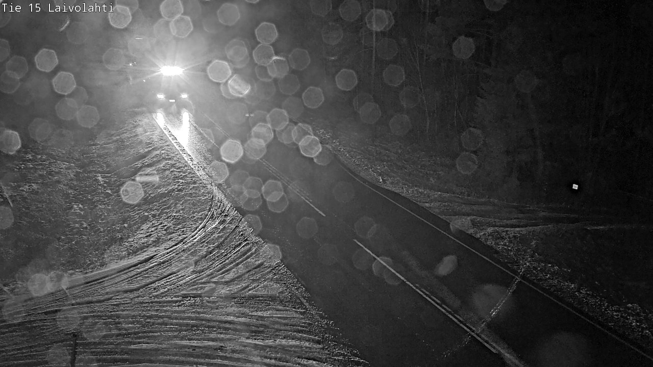 Weather Camera Image Väg 15 Laivolahti, Mäntyharju, Etelä-Savo