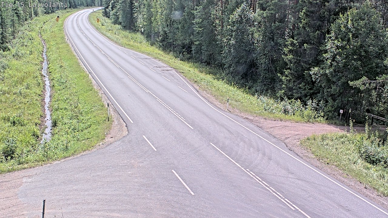 Kelikamerat Kuva Tie 15 Laivolahti, Mäntyharju, Etelä-Savo