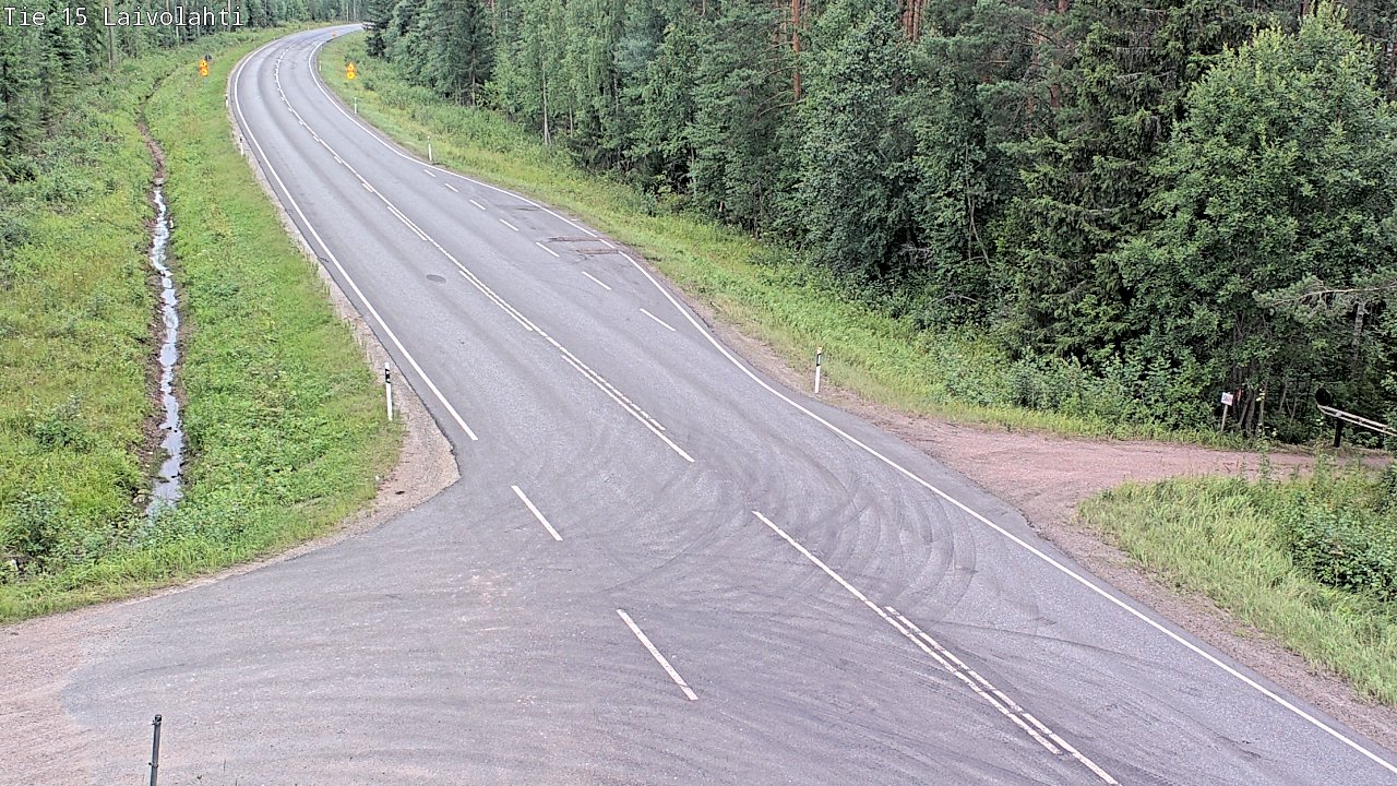 Kelikamerat Kuva Tie 15 Laivolahti, Mäntyharju, Etelä-Savo