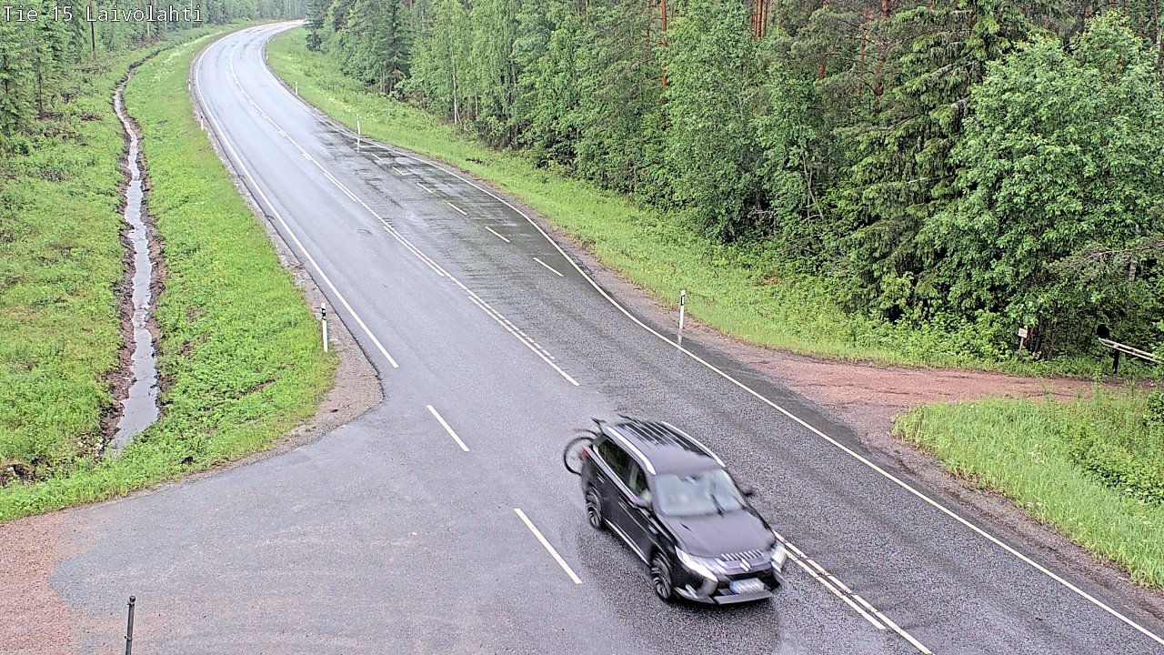 Kelikamerat Kuva Tie 15 Laivolahti, Mäntyharju, Etelä-Savo