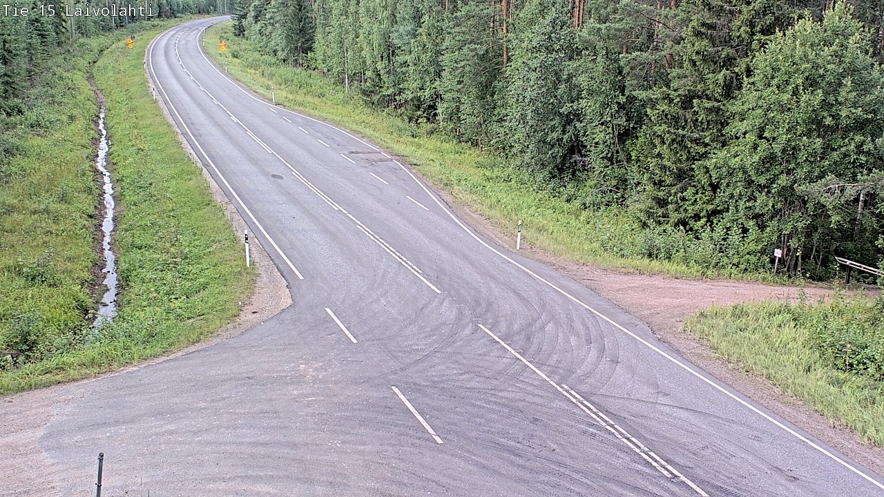 Kelikamerat Kuva Tie 15 Laivolahti, Mäntyharju, Etelä-Savo