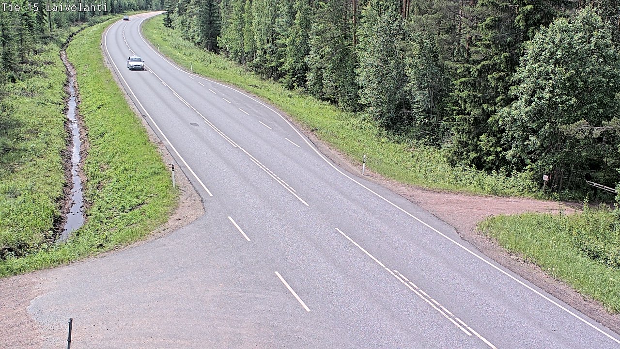 Kelikamerat Kuva Tie 15 Laivolahti, Mäntyharju, Etelä-Savo