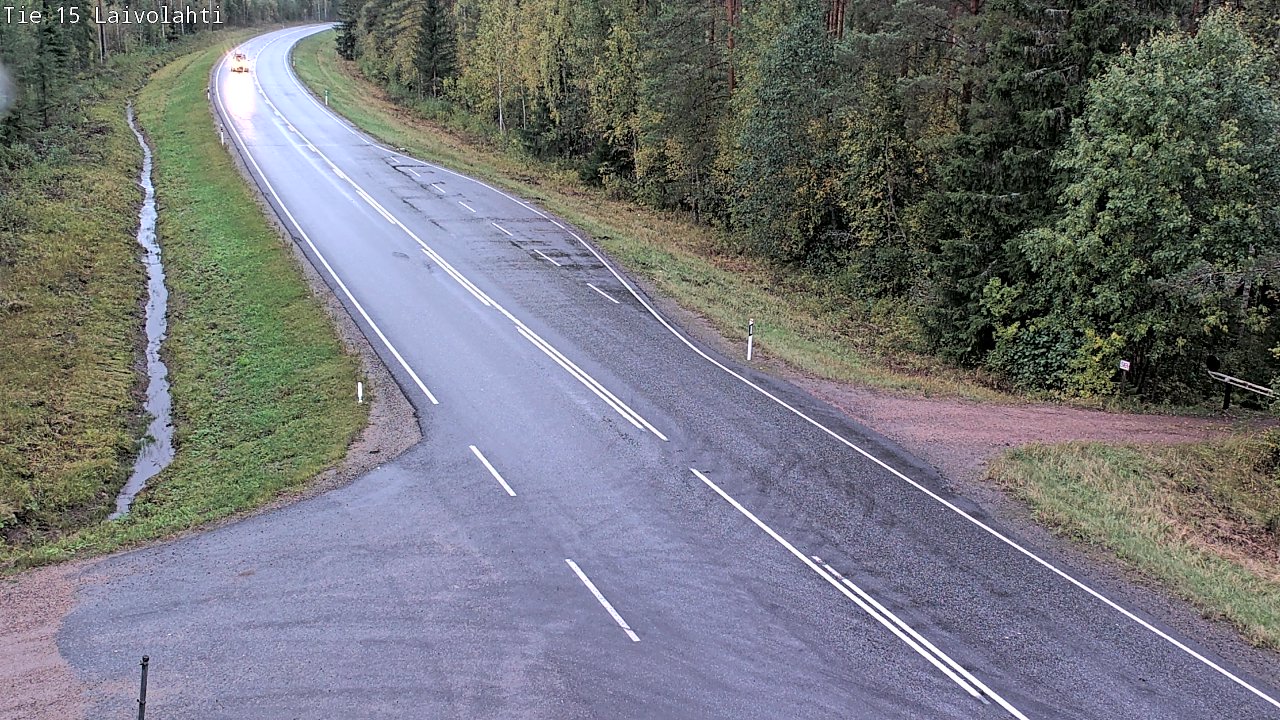 Kelikamerat Kuva Tie 15 Laivolahti, Mäntyharju, Etelä-Savo