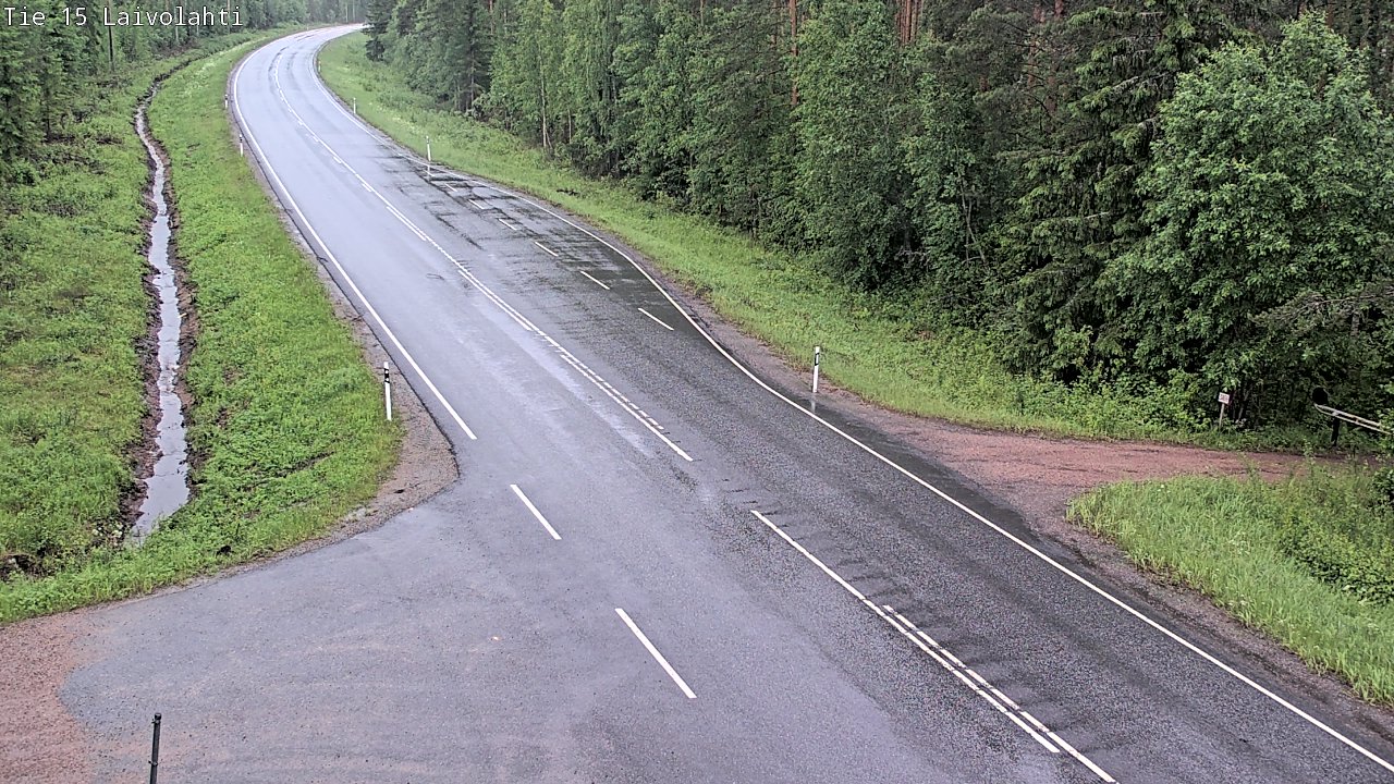 Kelikamerat Kuva Tie 15 Laivolahti, Mäntyharju, Etelä-Savo