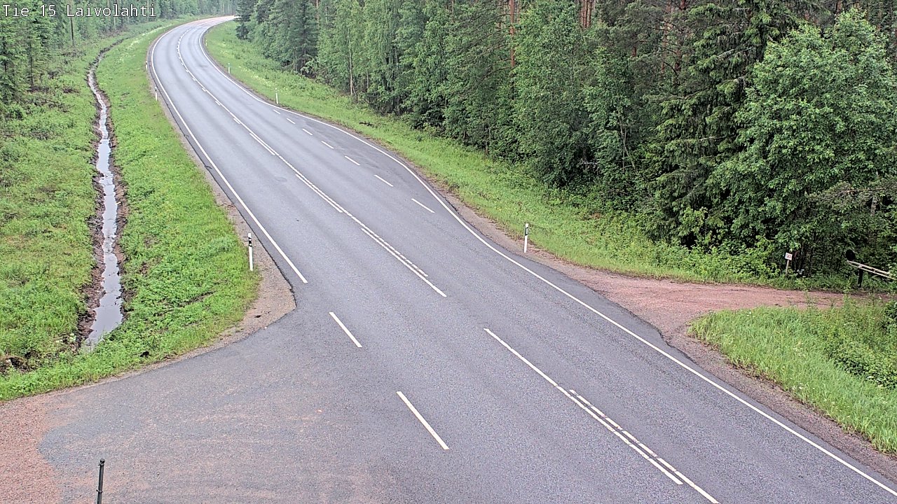 Kelikamerat Kuva Tie 15 Laivolahti, Mäntyharju, Etelä-Savo