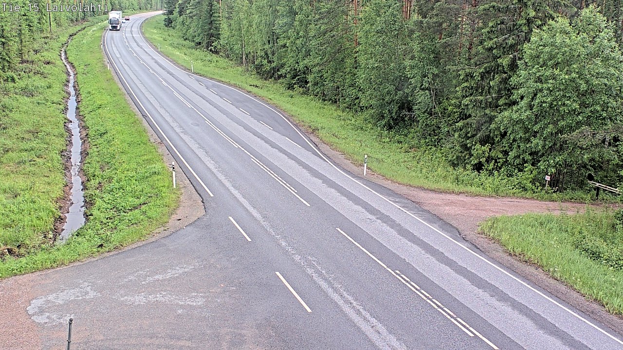 Kelikamerat Kuva Tie 15 Laivolahti, Mäntyharju, Etelä-Savo