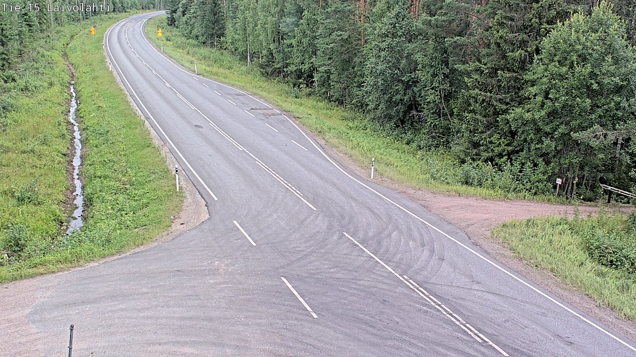 Kelikamerat Kuva Tie 15 Laivolahti, Mäntyharju, Etelä-Savo