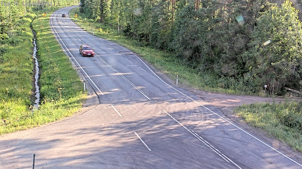 Kelikamerat Kuva Tie 15 Laivolahti, Mäntyharju, Etelä-Savo