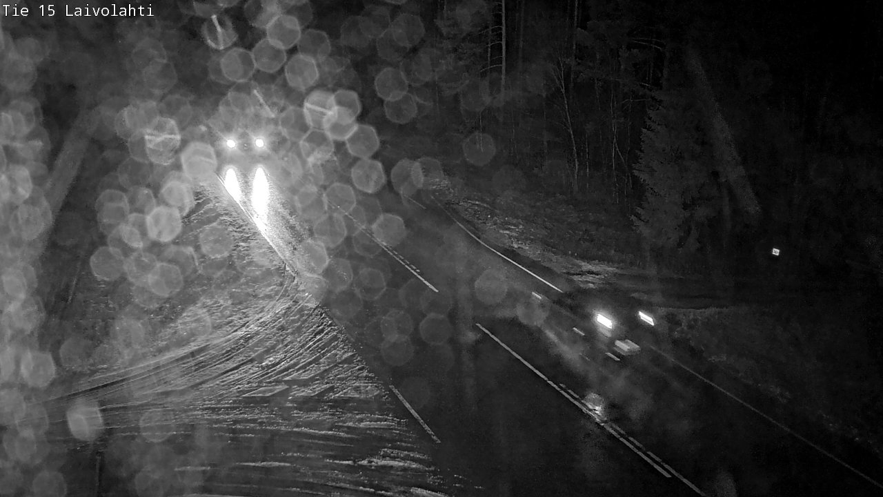 Weather Camera Image Väg 15 Laivolahti, Mäntyharju, Etelä-Savo