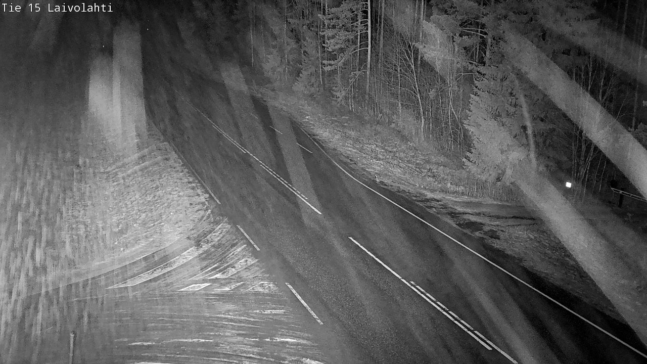 Weather Camera Image Väg 15 Laivolahti, Mäntyharju, Etelä-Savo