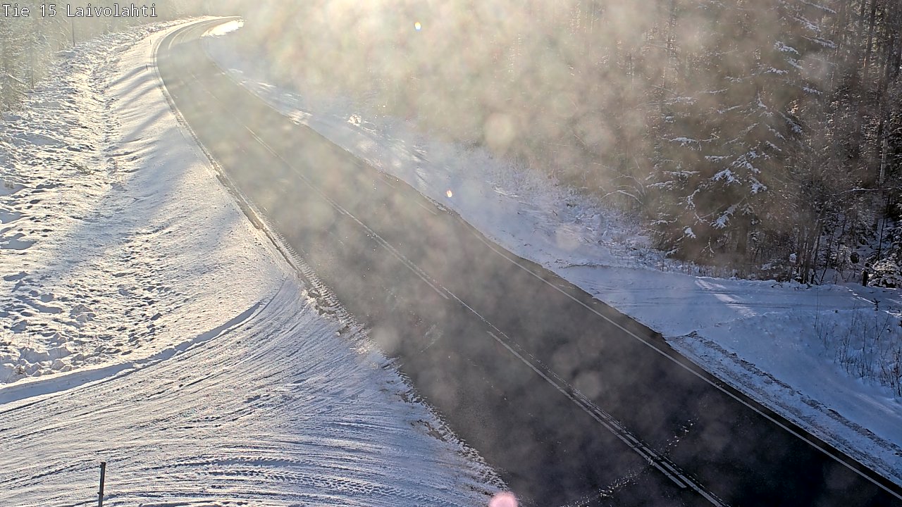 Kelikamerat Kuva Tie 15 Laivolahti, Mäntyharju, Etelä-Savo