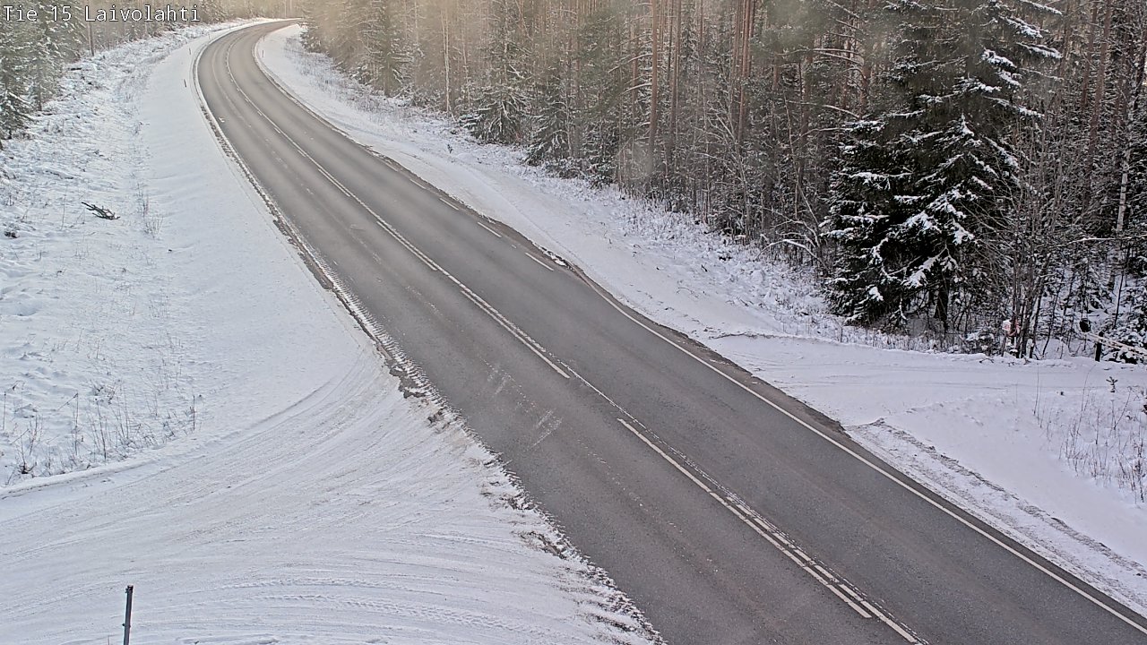 Kelikamerat Kuva Tie 15 Laivolahti, Mäntyharju, Etelä-Savo