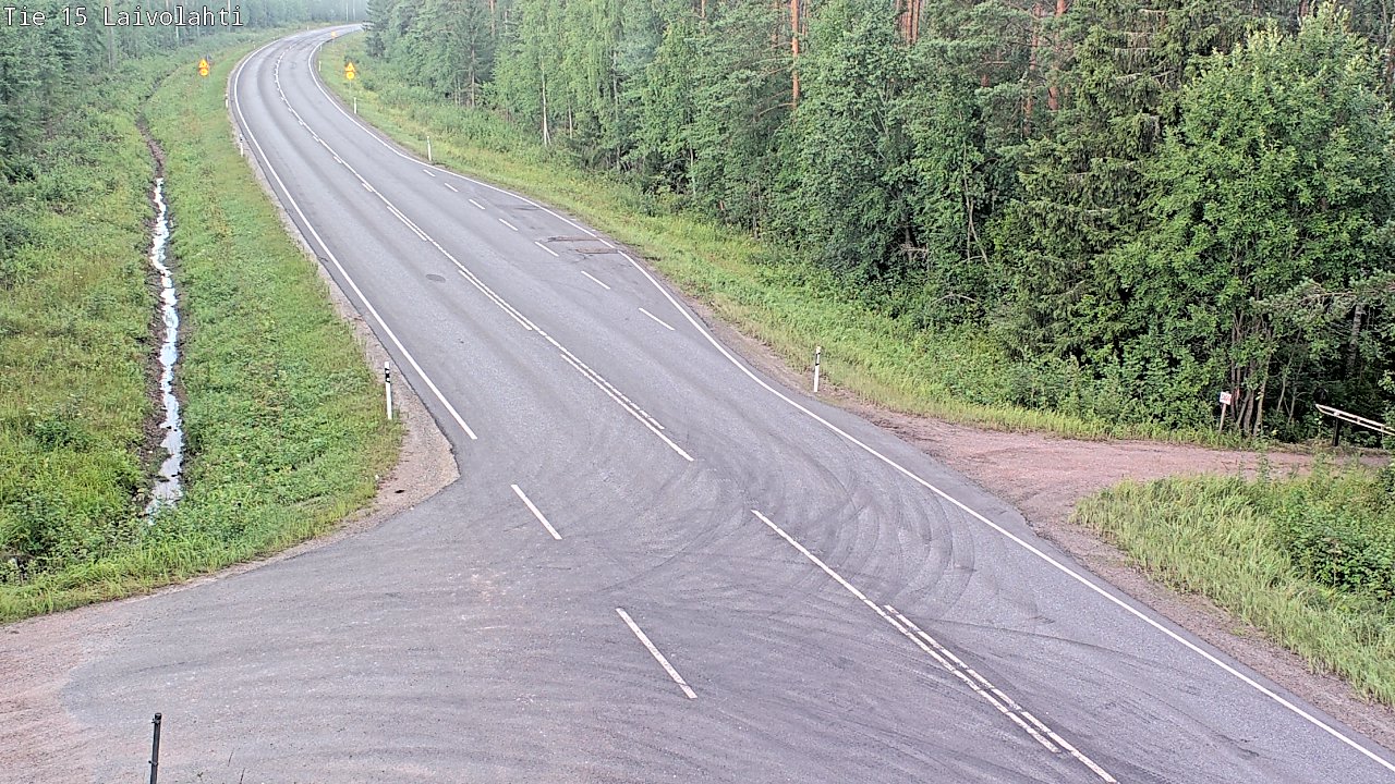 Kelikamerat Kuva Tie 15 Laivolahti, Mäntyharju, Etelä-Savo