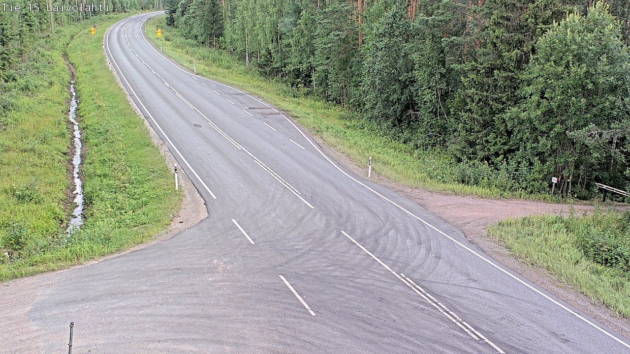 Kelikamerat Kuva Tie 15 Laivolahti, Mäntyharju, Etelä-Savo