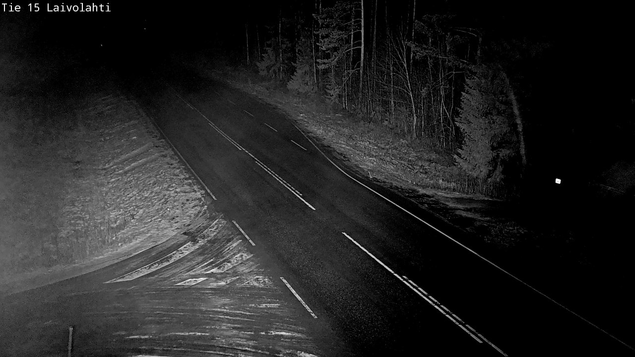 Weather Camera Image Väg 15 Laivolahti, Mäntyharju, Etelä-Savo