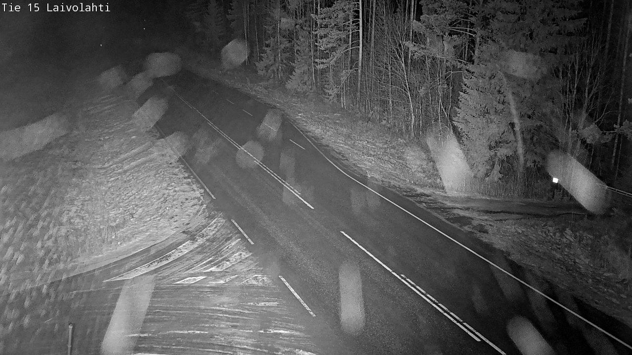 Weather Camera Image Väg 15 Laivolahti, Mäntyharju, Etelä-Savo