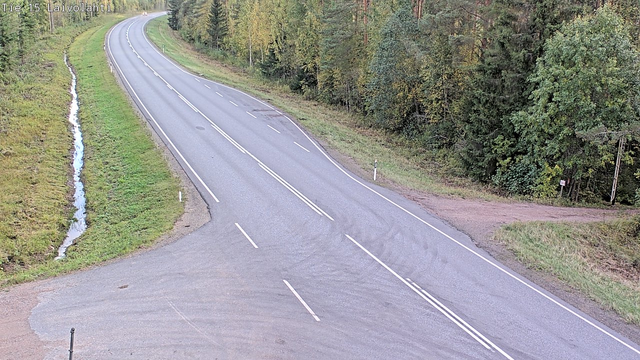 Kelikamerat Kuva Tie 15 Laivolahti, Mäntyharju, Etelä-Savo