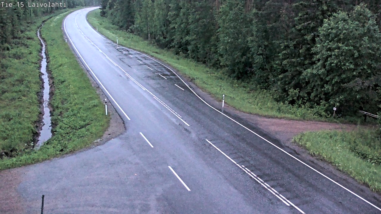 Kelikamerat Kuva Tie 15 Laivolahti, Mäntyharju, Etelä-Savo