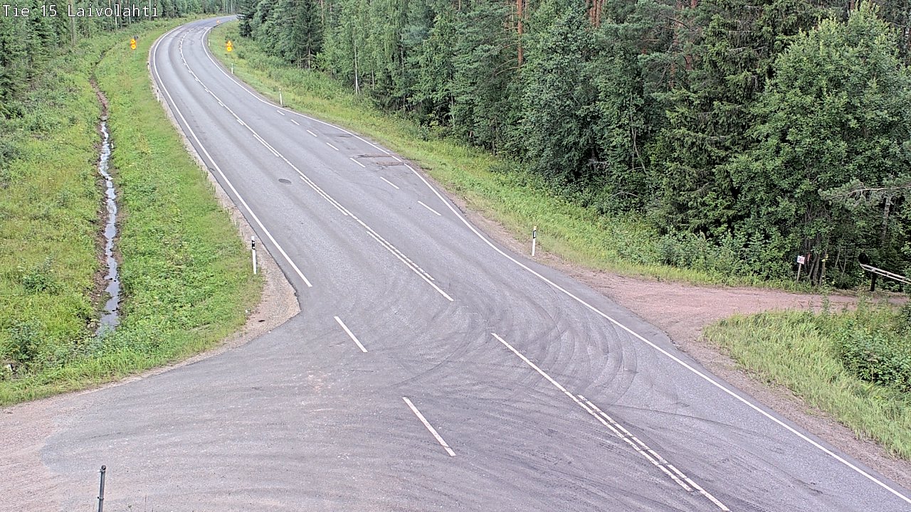 Kelikamerat Kuva Tie 15 Laivolahti, Mäntyharju, Etelä-Savo