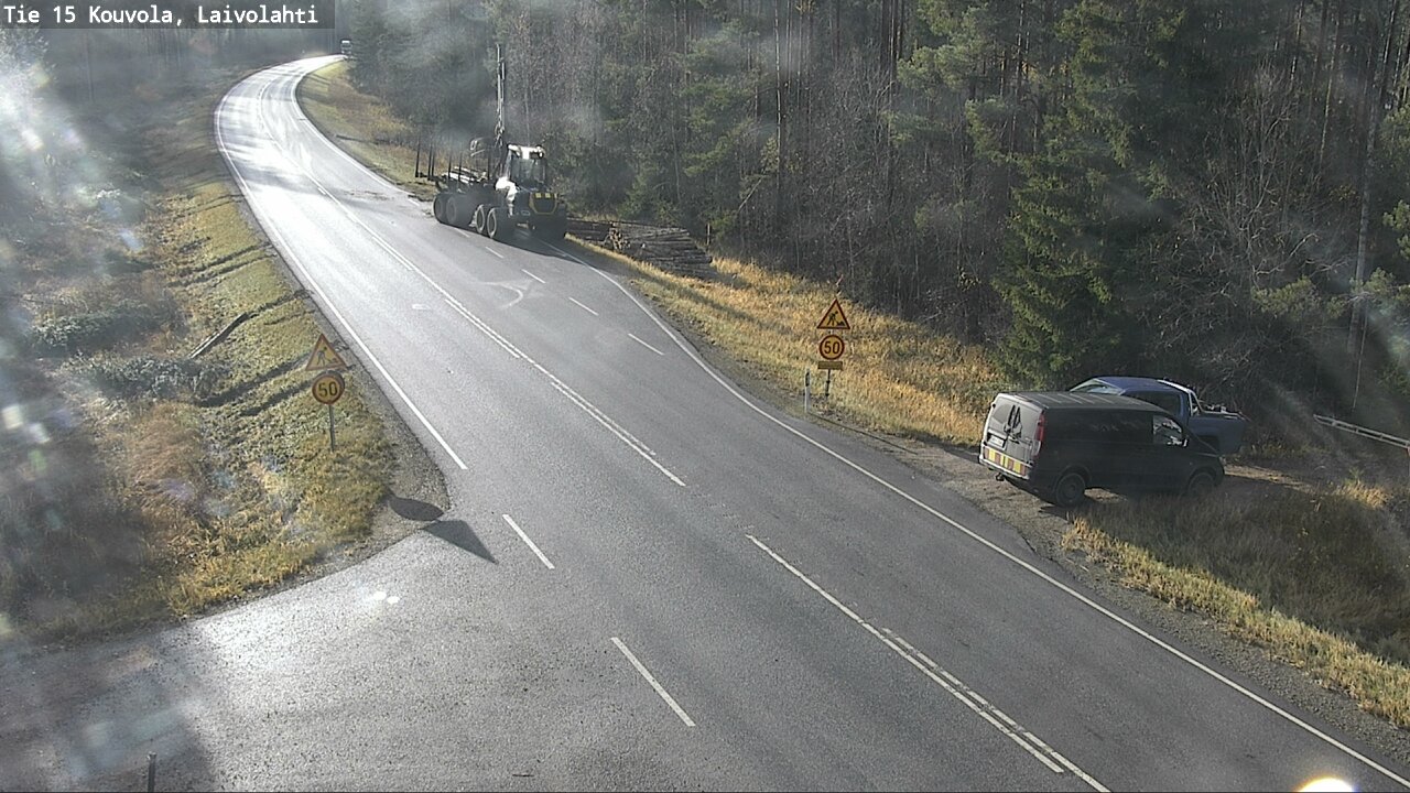 Kelikamerat Kuva Tie 15 Laivolahti, Mäntyharju, Etelä-Savo